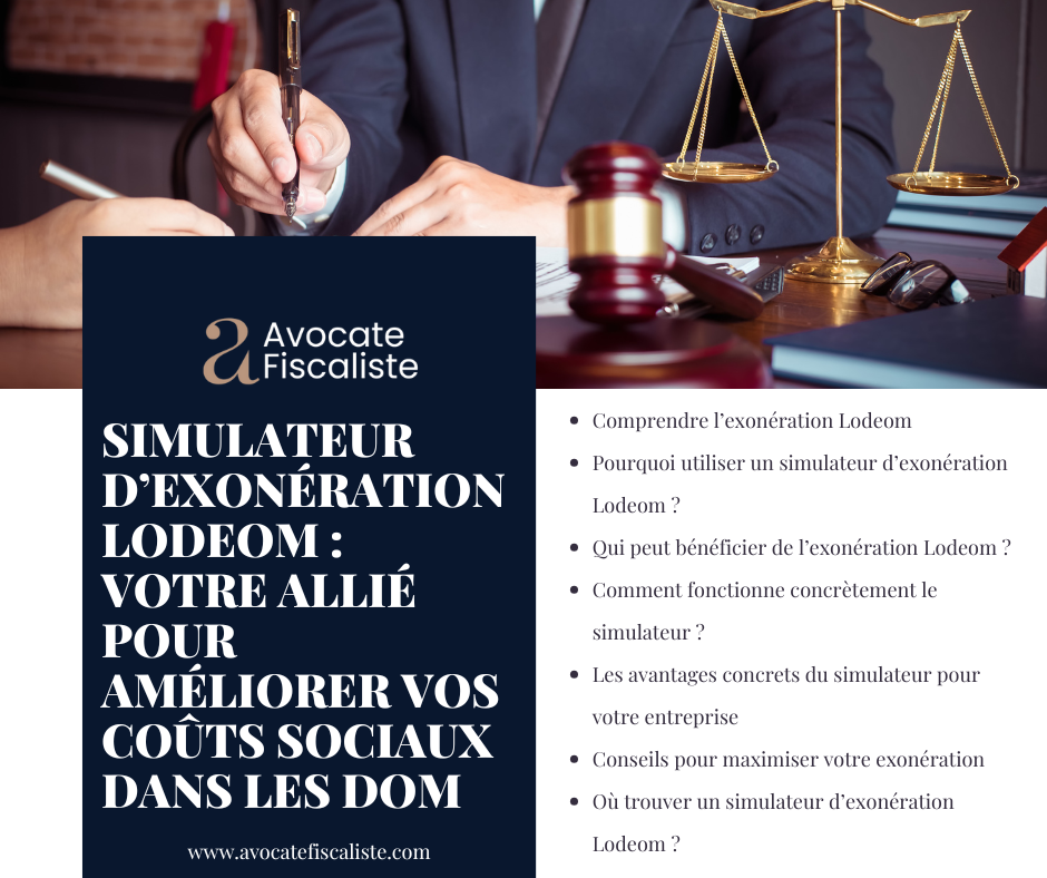 Simulateur d’exonération Lodeom