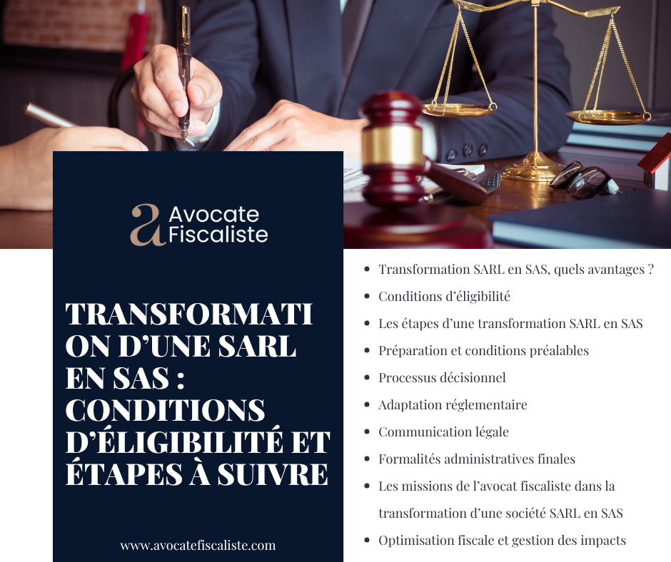 Transformation SARL en SAS