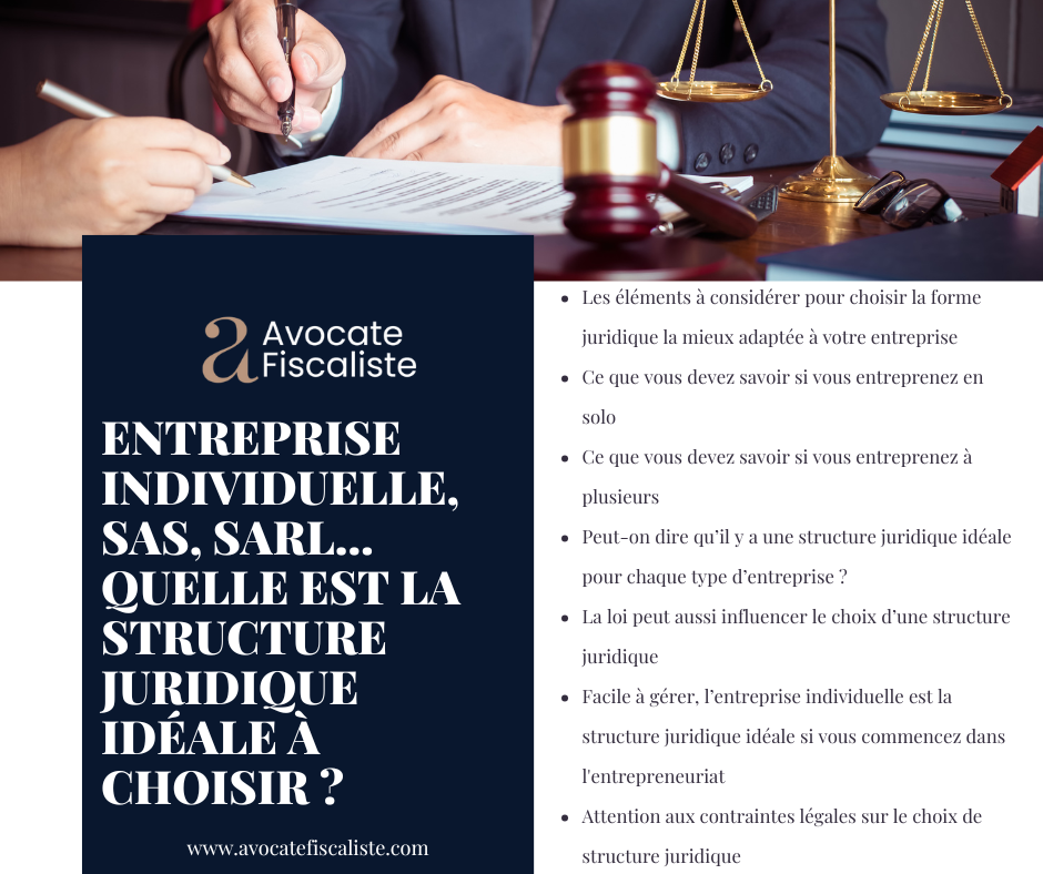 Choisir la structure juridique idéale